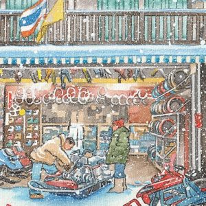 IC027 Snowmobile Repair (Card)